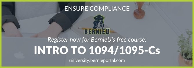 Deadlines For 1095 Cs 1095 Bs In 21 Bernieportal