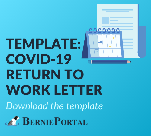 Return to Work Template