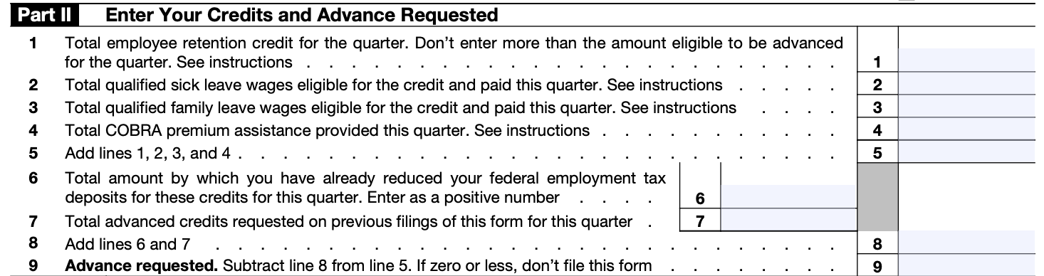 Step-by-Step Guide: Form 7200 Advance Employment Credits