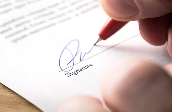how to store hr documents and signatures