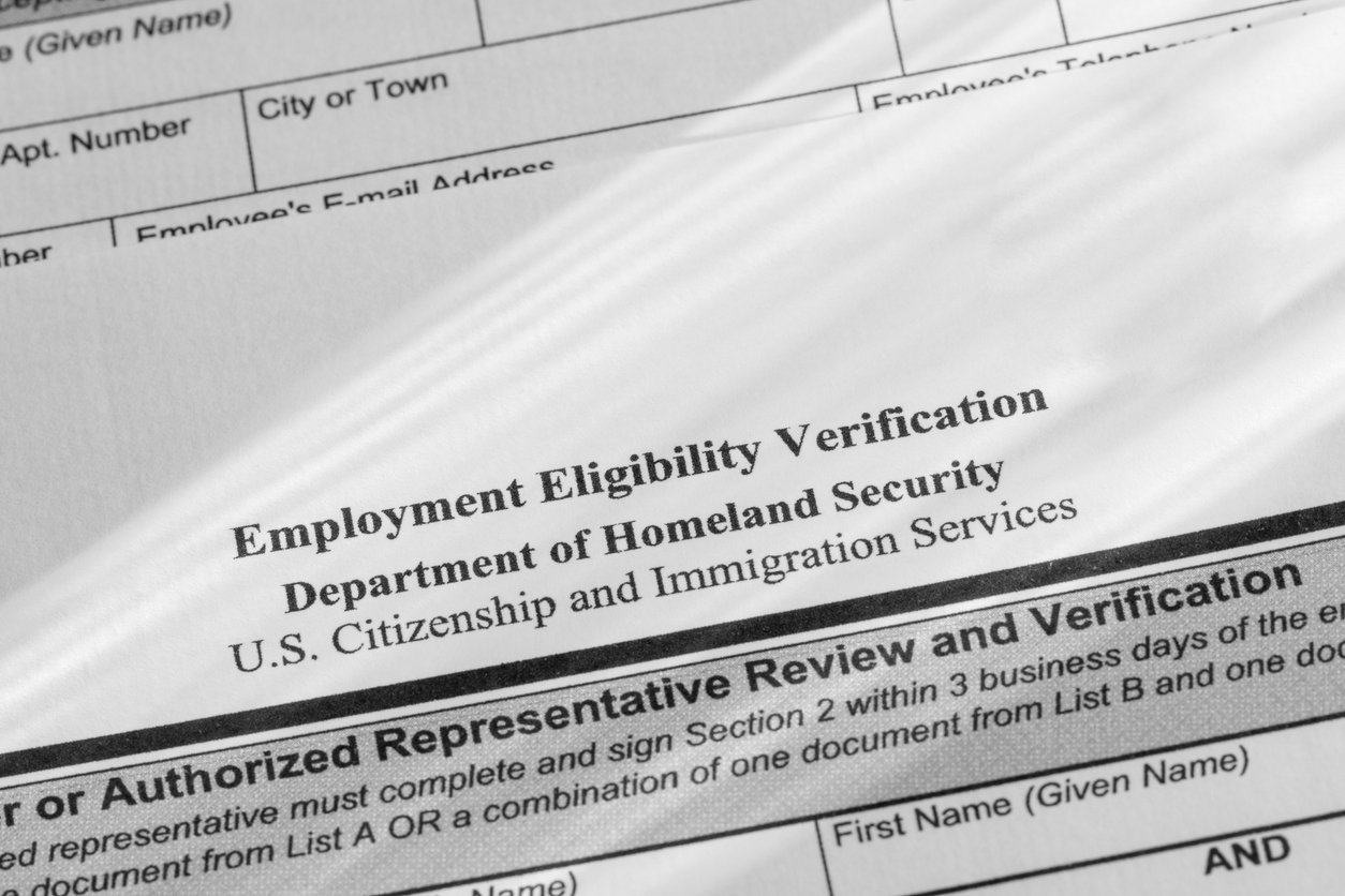 Acceptable Documents and Receipts for Form I-9